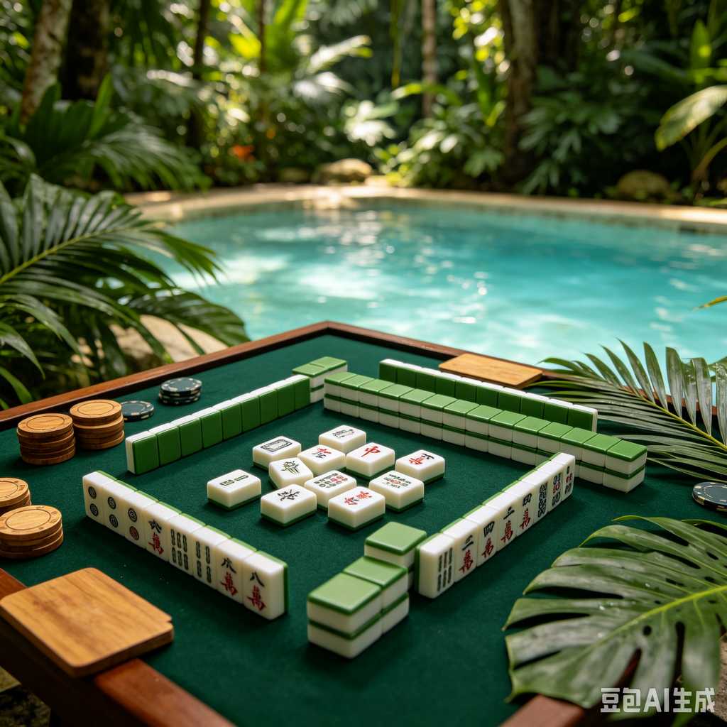 oriental style mahjong tiles