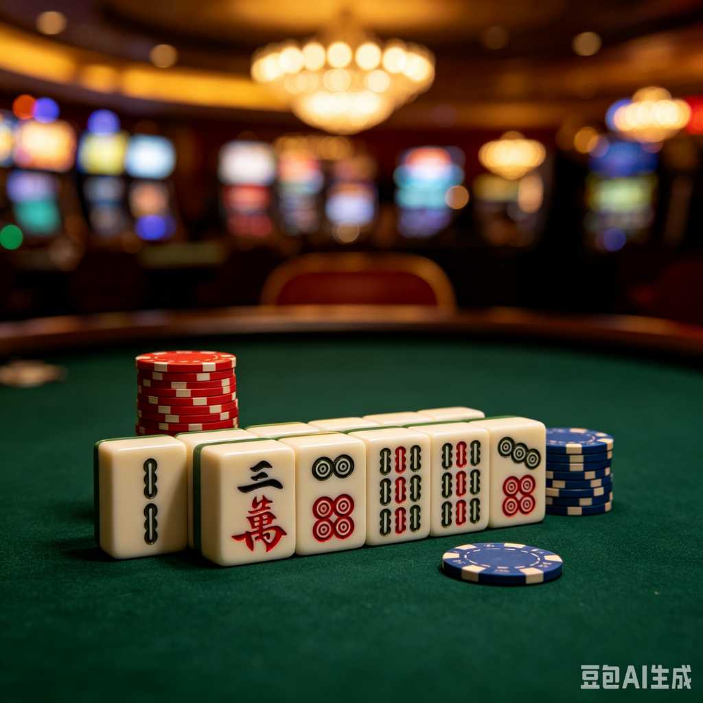 simple text mahjong tiles